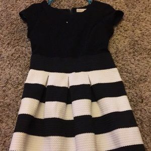 Black and white dress